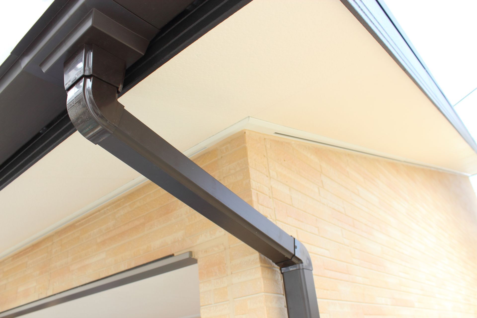 新築住宅の雨樋